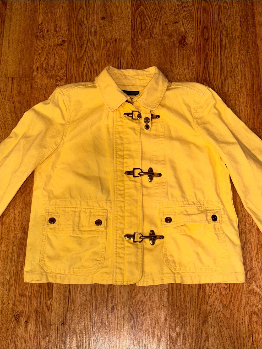 VTG 90s LAUREN Ralph Lauren Lobster Claw Fireman’s Jacket Women’s Large Men’s XS